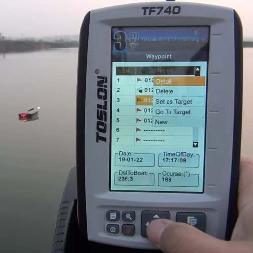 Toslon TF 740 Feederboot-Fischfinder