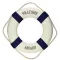 Rettungsring Dekor blau 50 cm