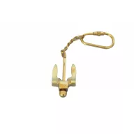Schlüsselhalter Anker Kupfer