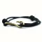 Armband CASTENA handgefertigt schwarz antik Effekt Haken mit Verschluss TRX