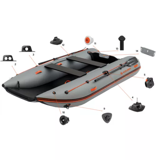 Schlauchboot KOLIBRI Catamaran KM-340