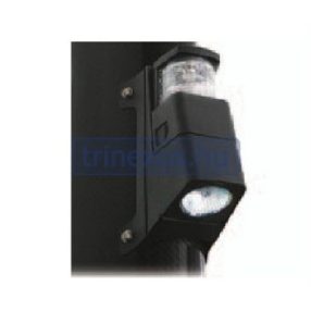 Licht auf weißem Doppelmast