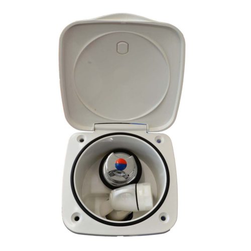 Duschhalter Box mit Duschkopf und Mischbatterie 2,5 m EVA