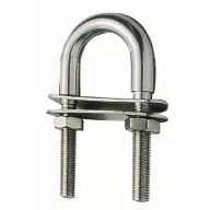 Öse 80 x 40 mm U-förmig Edelstahl EVA