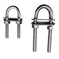 Öse 90 x 38 mm U-förmig Edelstahl Deluxe EVA