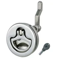 Schloss Edelstahl Deluxe mit Schlüssel EVA