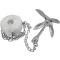Anker mit Vierklauen-Kette, Seil 6 kg