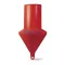 Bojenmarkierung zylindrisch rot 161 cm CTR