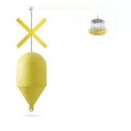 Beleuchteter 110-cm-CTR mit Bojenmarkierung Andreas-Kreuz