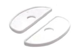 Scharnier mit Flansch aus Edelstahl 65 x 40 mm