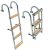 Bootsleiter 5 Grad Edelstahl 110 x 24,5 cm