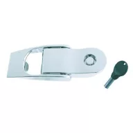Schloss mit Federbolzen und Schlüssel inox EVA