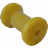 Anhänger-Stützrolle gelb 4'