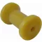 Anhänger-Stützrolle gelb 4'