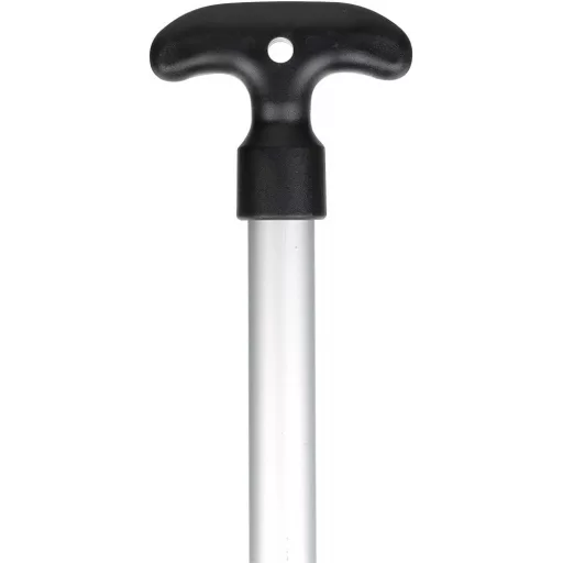 Ruderkanu Aluminium Kunststoff 150 cm schwarz