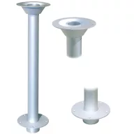   Tischbein mit unterem und oberem Aluminium-Trägerelement 70 cm GFN