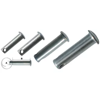 Sicherheitsnadel mit Ring Blister 5/14 mm 4 Stück