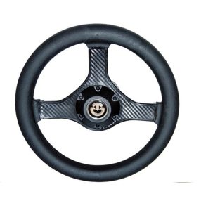 Lenker 3-Speichen schwarz 28 cm