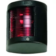 Hellrote LED 112,5°, schwarzes Gehäuse 