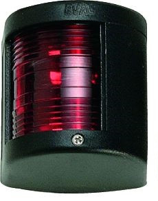Hellrote LED 112,5°, schwarzes Gehäuse 