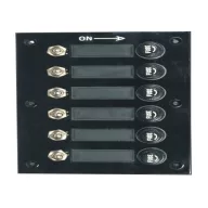 Schalttafel mit 3 Einzelsicherungen