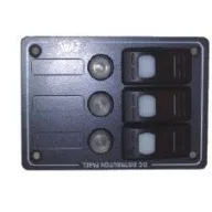 Schalttafel mit 3 einheitlichen LEDs