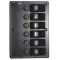 Schalttafel mit 6 einheitlichen LEDs