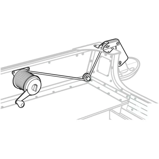 Ankerwinden-Set manuell aus Metall