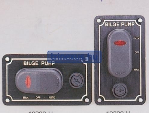 Schalter für Bilgenwasserpumpe mit 3-Wege-LED