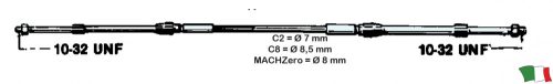 Bovdenzug Gas und Schalthebel C2 / 7ft YAM,SUZ,HON,TOH