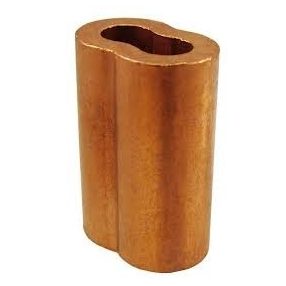 Seilendklemme Kupfer 2 mm