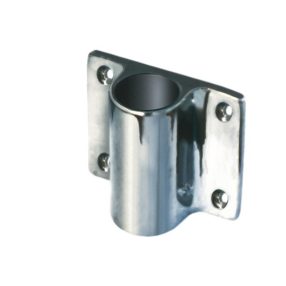   Handlaufsockel zur seitlichen Befestigung aus edelsthal 25 mm