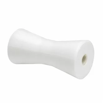 Anhänger-Stützrolle, klein, weiß,