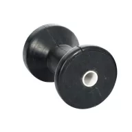 Anhänger-Stützrolle, weiß, quadratisch, 115 x 85 mm,