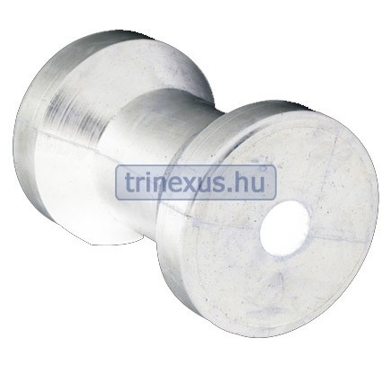 Anhängerstützrolle weiß quadratisch 120x80 mm