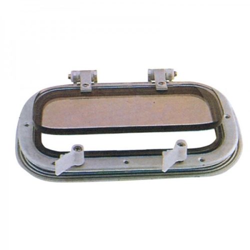 Deckfenster quadratisch 45 x 25 cm Aluminium