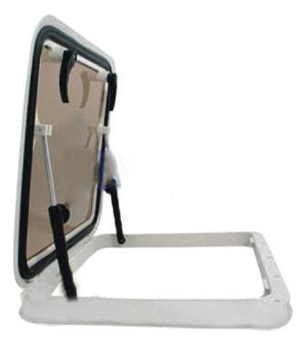 Deckfenster 40 x 40 mit Kunststoffrahmen