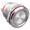 Drucktastenschalter ON-OFF 12V LED blau EVA