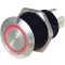 Drucktastenschalter ON-OFF 12V LED rot EVA