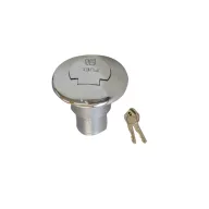 Kraftstoffeinfüllstutzen abschließbar, Edelstahl 38 mm