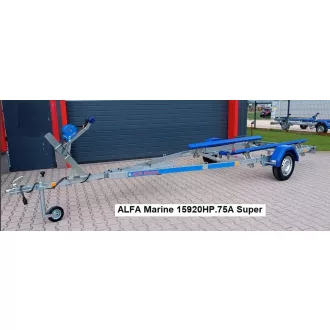   Anhänger Bootstransporter Alfa Super 750 kg bremsenlose Kissen bis zu 5,5 m