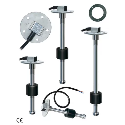 Kraftstoff- und Wasserstandmesstransmitter abhängig. 55 cm