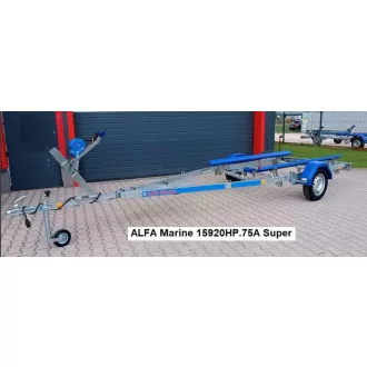   Anhänger Bootstransporter Alfa 750 kg bremsenloses Kissen bis zu 6,6 m