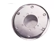 Tischbeinbasis einziehbares Aluminium 158,8 mm