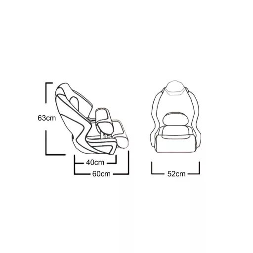Sitz Flip-up Deluxe Sport beige EVA