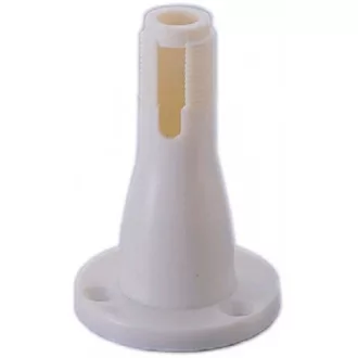 Antennenfuß Kunststoff weiß 70 x 102 mm