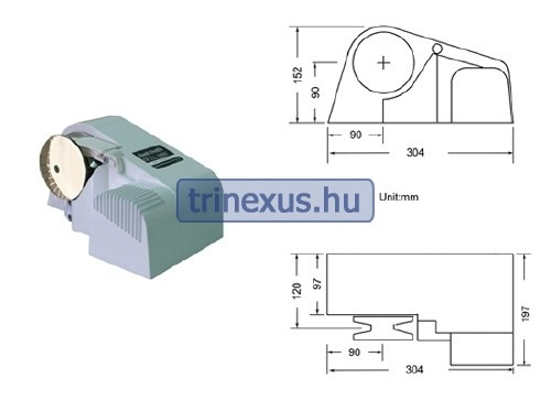 Elektrische Ankerwinde horizontal 300 W