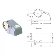 Elektrische Ankerwinde horizontal 600 W