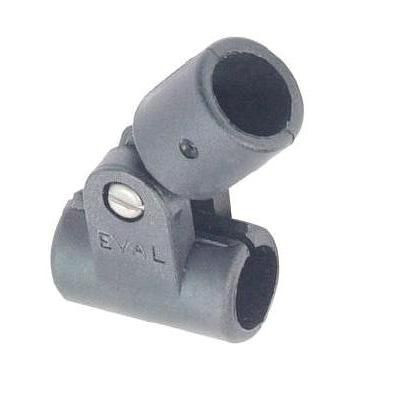 Bimini-Dachverbinder Kunststoff grau Paar