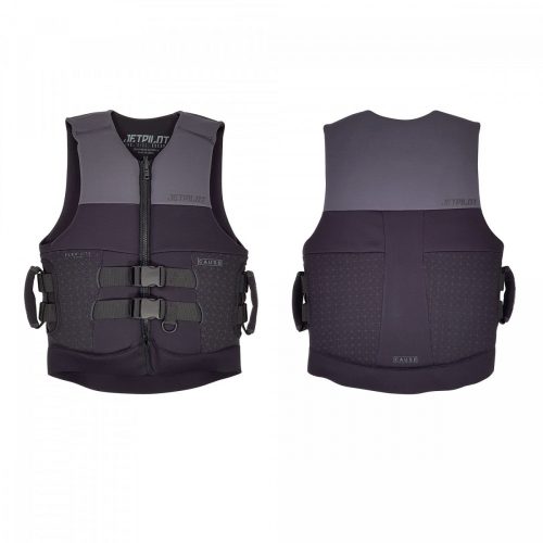 Rettungsweste Jetpilot Cause 50N Neoprenweste m. Super Grip H. grau 2XL